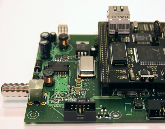 Reciever side view
